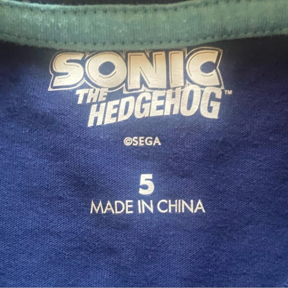 Sonic Blue T-Shirt - Picture 2 of 3